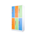 China Supplier 6 Door Metal Closet / 6 Door Metal Clothes Changing Locker